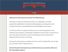 Tablet Screenshot of americancp.org